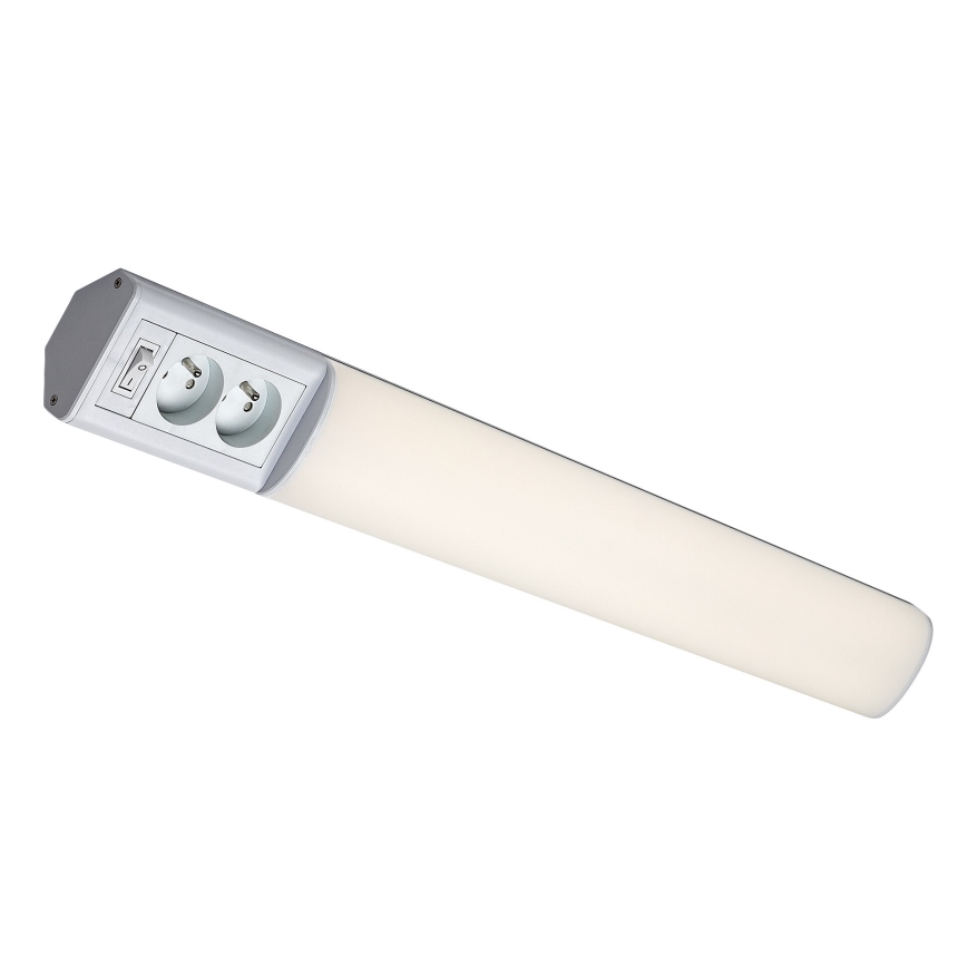 Rabalux - Réglette de cuisine avec prises LED/15W/230V 4000K 70 cm blanc
