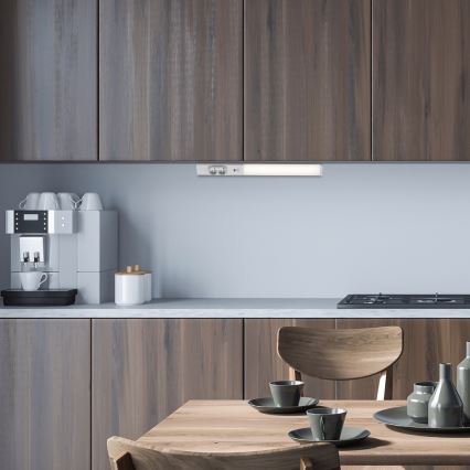 Rabalux - Réglette de cuisine avec prises LED/18W/230V 4000K 60 cm blanc