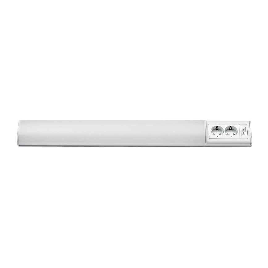 Rabalux - Réglette LED de cuisine avec 2 prises LED/15W/230V 4000K 70 cm blanc