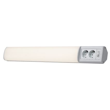Rabalux - Réglette LED de cuisine avec 2 prises LED/15W/230V 4000K 70 cm blanc