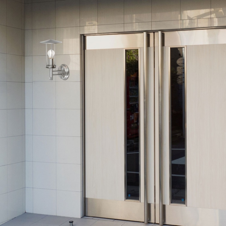 Rabalux - Buiten wandlamp met sensor 1xE27/60W/230V IP44