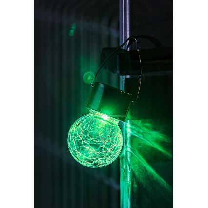 Rabalux - LED RGB Buiten zonne-energie lamp met schakelaar LED/0,06W 60 mAh IP44