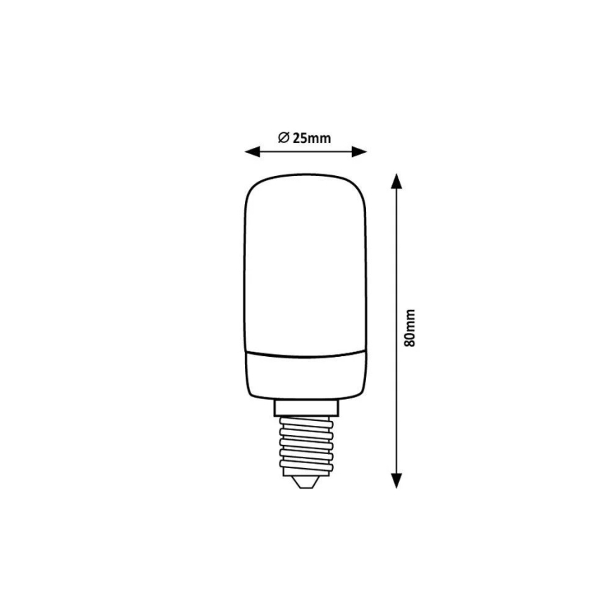 Rabalux - LED Lamp T25 E14/4W/230V 4000K