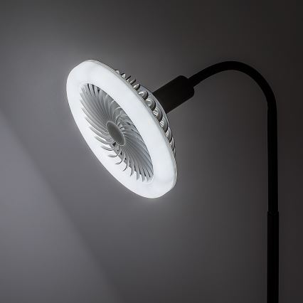 Rabalux - Ampoule LED dimmable avec ventilateur SMD E27/16W/230V 3000–6500 K + télécommande