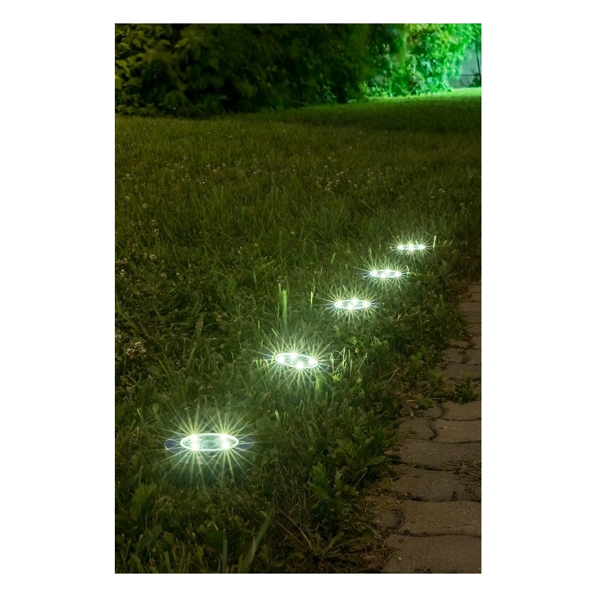 Rabalux - Éclairage solaire extérieur avec détecteur LED/0,24W/1xAA 400 mAh noir IP44