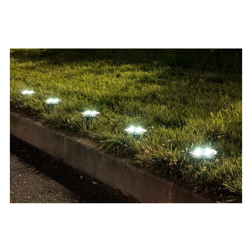 Rabalux - Éclairage solaire extérieur avec détecteur LED/0,24W/1xAA 400 mAh noir IP44