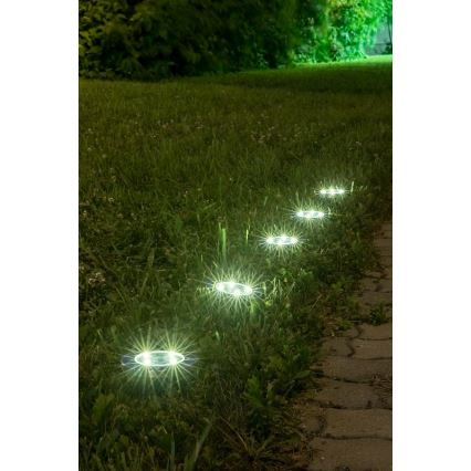 Rabalux - LED Buiten zonne-energie lamp met sensor LED/0,24W/1xAA 400 mAh zwart IP44