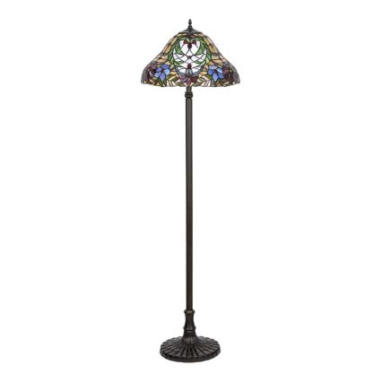 Rabalux - Tiffany vloerlamp 2xE27/60W/230V