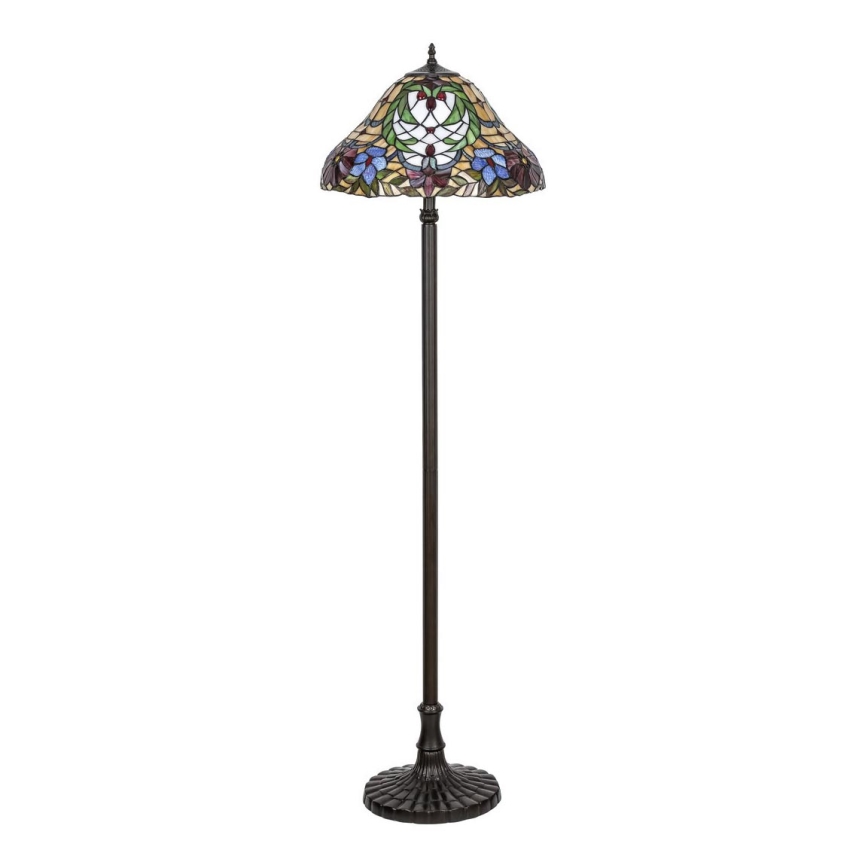 Rabalux - Tiffany vloerlamp 2xE27/60W/230V