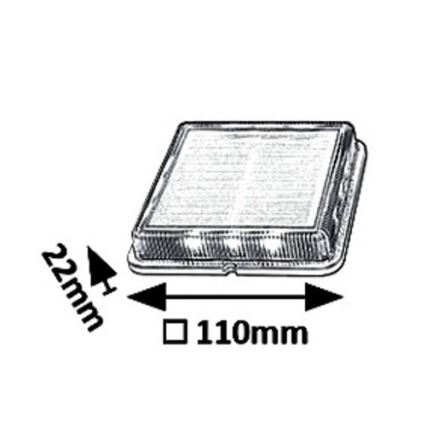 Rabalux - Luminaire solaire LED d'extérieur LED/1,5W/3,2V 4000K 500 mAh IP67