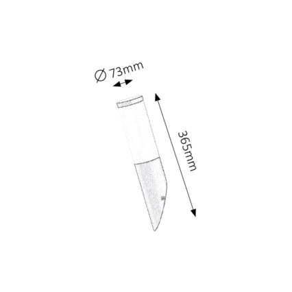 Rabalux - Buiten wandlamp 1xE27/25W/230V IP44