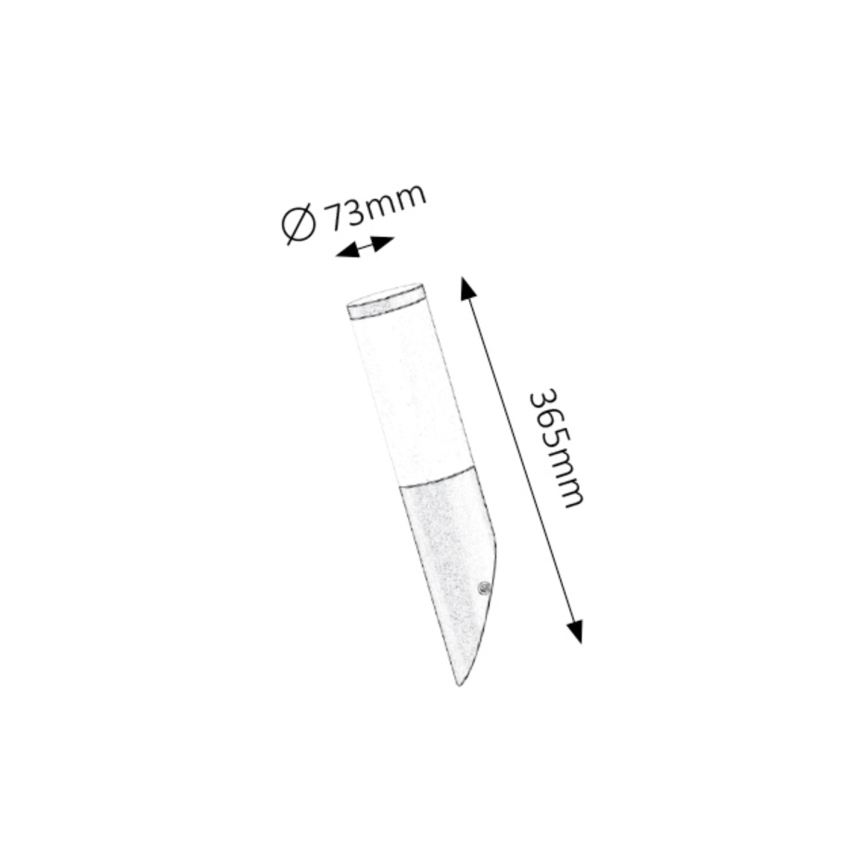 Rabalux - Buiten wandlamp 1xE27/25W/230V IP44