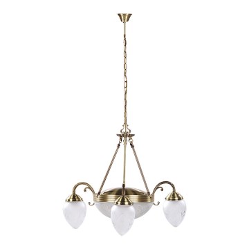 Rabalux 8633 - Hanglamp aan ketting ANNABELLA 3xE14/40W+2xE27/60W