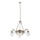 Rabalux 8633 - Hanglamp aan ketting ANNABELLA 3xE14/40W+2xE27/60W