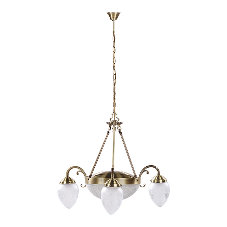 Rabalux 8633 - Lustre avec chaîne ANNABELLA 3xE14/40W+2xE27/60W