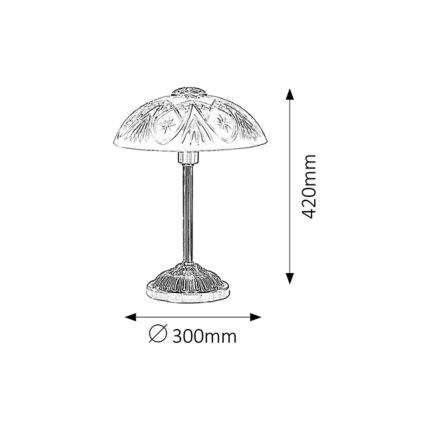 Rabalux - Tafellamp 1xE14/40W/230V