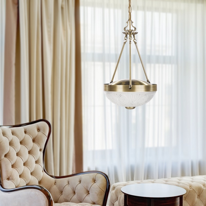 Rabalux 8637 - Hanglamp aan ketting ANNABELLA 2xE27/60W/230V