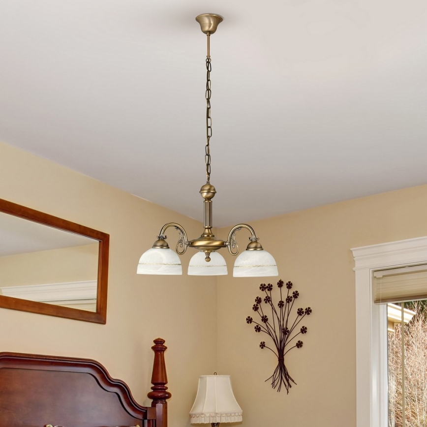 Rabalux - Hanglamp aan ketting 3xE27/40W/230V