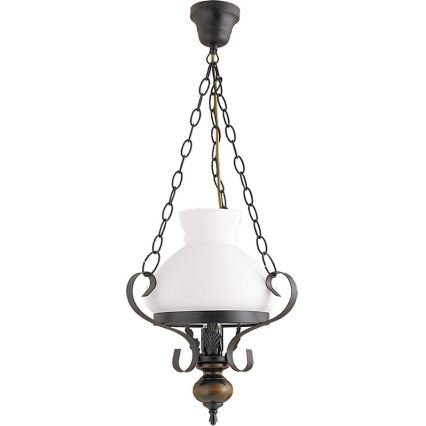 Rabalux - Vervangend glas voor E27 kroonluchter, diameter 23,5 cm, wit