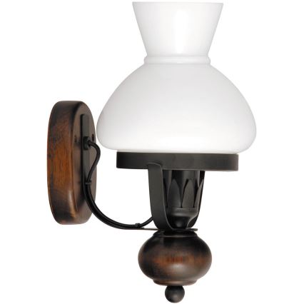 Rabalux - Verre de rechange pour suspension, lampe de table et applique murale E27 d. 15 cm blanc