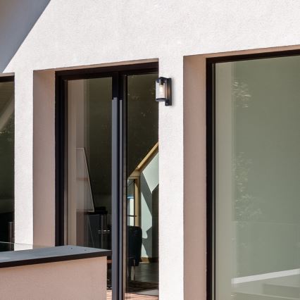 Rabalux - Applique murale d'extérieur avec détecteur 1xE27/60W/230V IP44