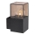 Rabalux - Applique murale extérieure 1xE27/60W/230V IP54 noir