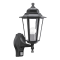 Rabalux - Applique murale extérieure avec détecteur 1xE27/60W/230V