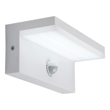 Rabalux - Applique murale extérieure avec détecteur LED/9W/230V 2700/4000/6500K IP54 blanc