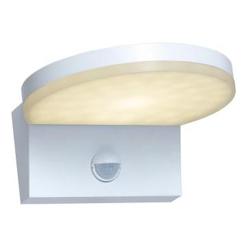 Rabalux - Applique murale extérieure avec détecteur LED/9W/230V 2700/4000/6500K IP54 blanc