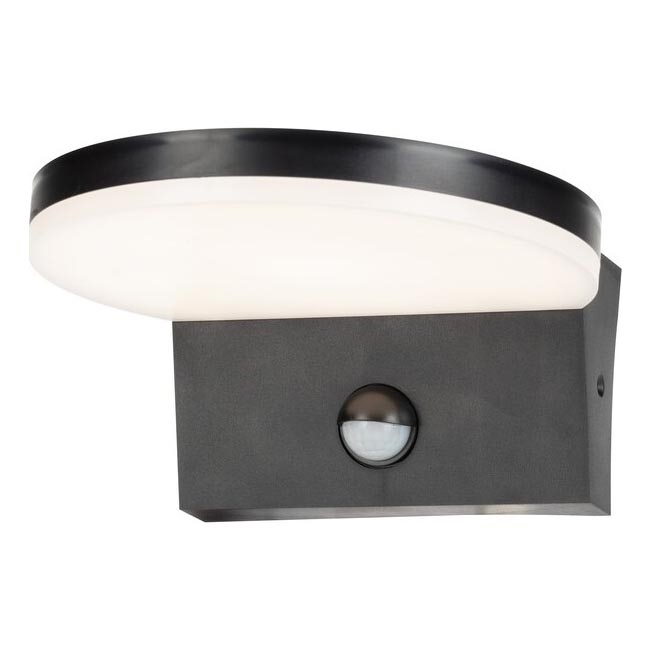 Rabalux - Applique murale extérieure avec détecteur LED/9W/230V 2700/4000/6500K IP54 noir
