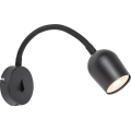 Rabalux - Applique spot murale 1x GU10/15W/230V noire