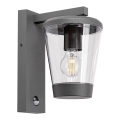 Rabalux - Buiten wandlamp met bewegingssensor 1xE27/40W/230V IP44