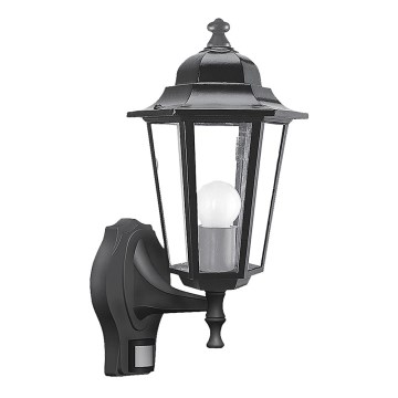 Rabalux - Buitenwandlamp met sensor 1xE27/60W/230V