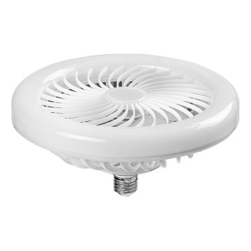 Rabalux - Dimbare LED-lamp met geïntegreerde ventilator SMD E27/16W/230V 3000-6500K + afstandsbediening
