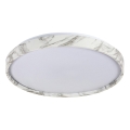 Rabalux - Dimbare LED-plafondlamp LED/24W/230V 3000-6500K Ø 38 cm wit + afstandsbediening
