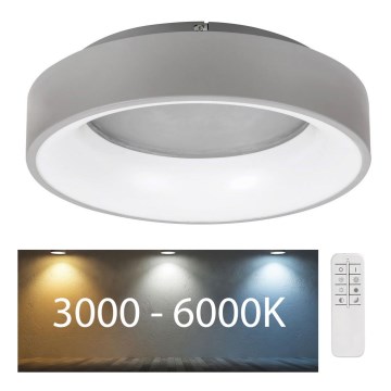 Rabalux - Dimbare LED plafondlamp LED/24W/230V rond 3000-6000K + afstandsbediening