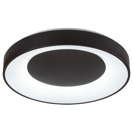 Rabalux - Dimbare LED Plafondlamp LED/38W/230V zwart 3000-6500K + afstandsbediening diameter 48 cm