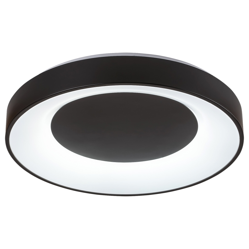 Rabalux - Dimbare LED Plafondlamp LED/38W/230V zwart 3000-6500K + afstandsbediening diameter 48 cm
