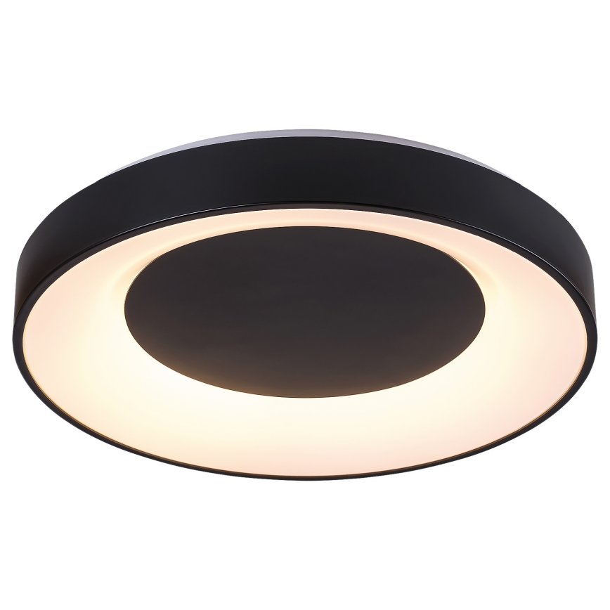 Rabalux - Dimbare LED Plafondlamp LED/38W/230V zwart 3000-6500K + afstandsbediening diameter 48 cm