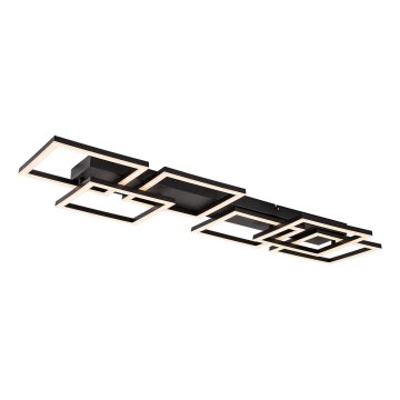 Rabalux - dimbare LED-plafondlamp LED/40W/230V 3000-6500K 33x100 cm zwart + afstandsbediening
