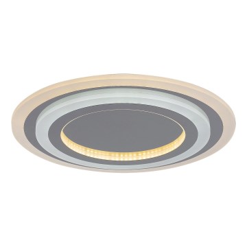 Rabalux - Dimbare LED Plafondlamp LED/56W/230V 3000/4000/6000K mat chroom + afstandsbediening