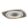Rabalux - Dimbare LED Plafondlamp LED/60W/230V 3000/4000/6000K mat chroom + afstandsbediening
