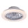 Rabalux - dimbare LED-plafondlamp met ventilator LED/24W/230V 3000-6500K + afstandsbediening