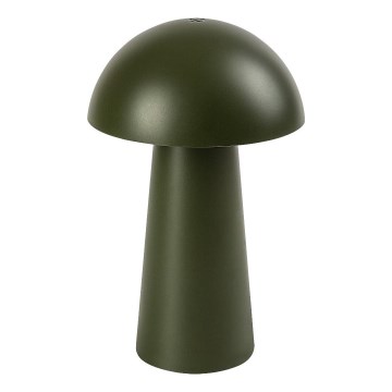 Rabalux - Dimbare oplaadbare buitenlamp met touchbediening LED/1,5W/5V IP44 1200 mAh USB groen