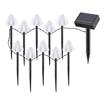 Rabalux - Éclairage solaire 10xLED/0,2W/1,2V IP44 300 mAh