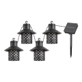 Rabalux - Éclairage solaire 8xLED/0,1W/1,2V IP44 1200 mAh