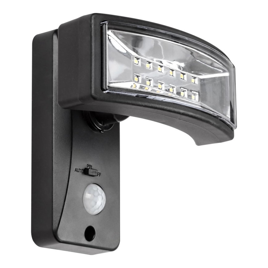 Rabalux - Éclairage solaire avec détecteur LED/2,4W/3,7V IP44