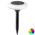 Rabalux - Éclairage solaire RGB LED/0,6W/3,7V IP65 1200 mAh