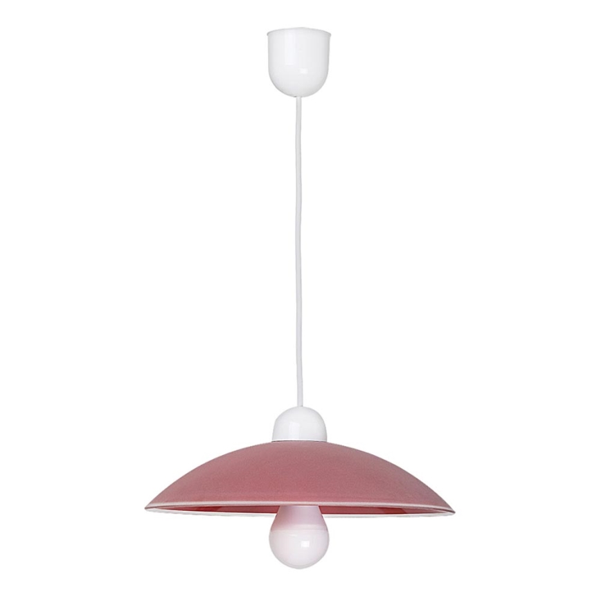 Rabalux - Hanglamp 1xE27/60W/230V rood