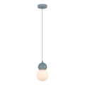 Rabalux - Hanglamp aan een koord 1xG9/38W/230V blauw